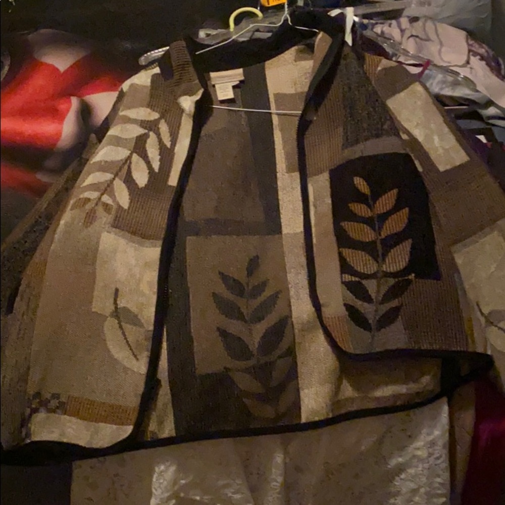 Petite Coldwater Creek Zip Up jacket